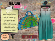 < SP > Ombre Dress & Bag for Tweenster - Blue