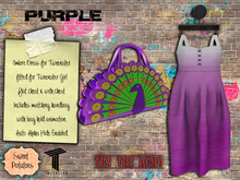 < SP > Ombre Dress & Bag for Tweenster - Purple