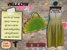 < SP > Ombre Dress & Bag for Tweenster - Yellow