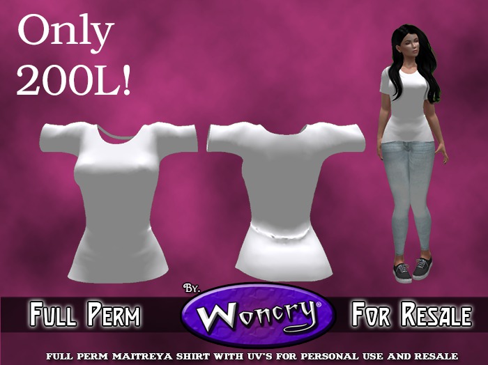 WONCRY Full Perm Maitreya T-Shirt
