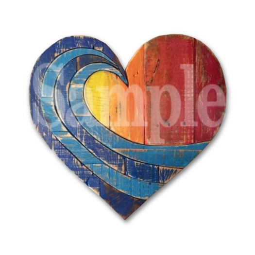 WALL ART - Heart Wave