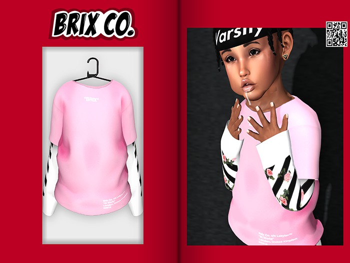 Brix Co. - OFF-BRIX Layered Top - Rose