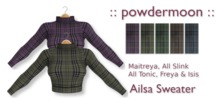 powdermoon - Ailsa Sweater DEMO - Maitreya, All Slink, All Tonic, Freya & Isis