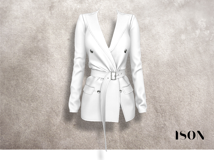 ISON - kylie dress (white)