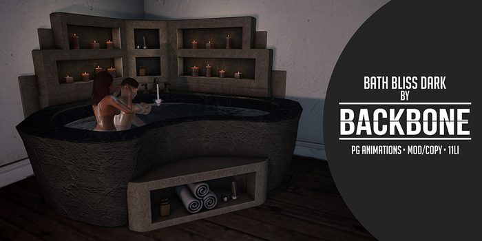 BackBone Bath Bliss - Dark PG