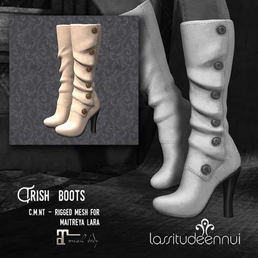 lassitude & ennui Trish boots - DEMO