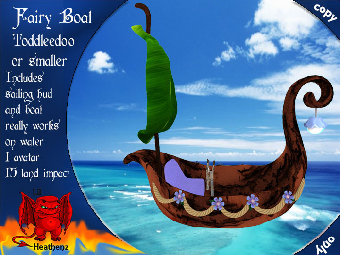 ~LH~Fairy Boat (Box) Add