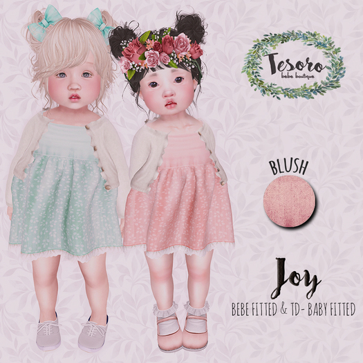 Tesoro - Joy Dress  - Blush (WEAR)