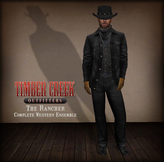 [Timber Creek] The Rancher-Complete Mesh Ensemble-Brown