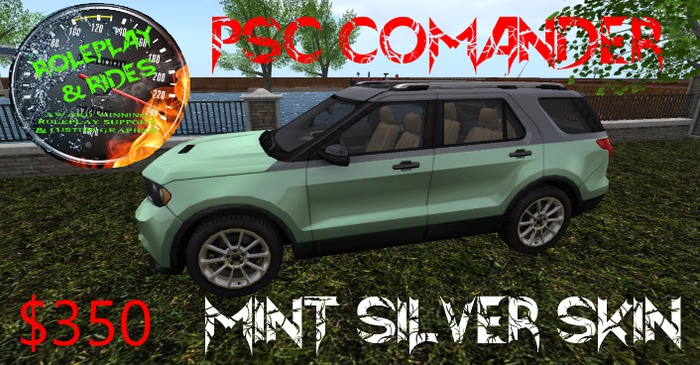 RP & RIDES  PSC Commander  mint silver Delivery