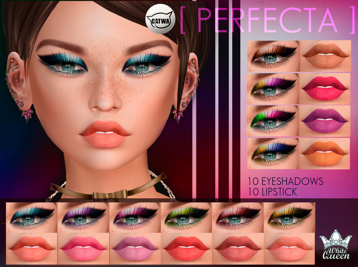 MAKE UP PERFECTA - CATWA - WHITE QUEEN
