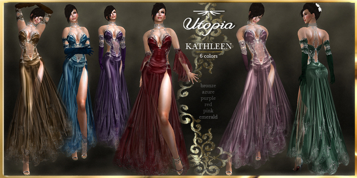 Utopia KATHLEEN 6 colors - Appliers Included!