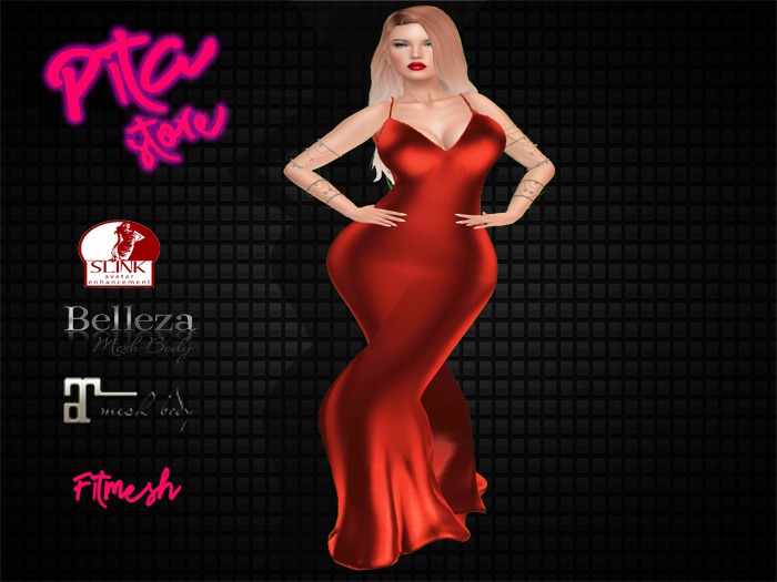 ::PITA:: Red Goddess Gown