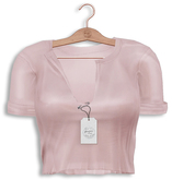 Stories&Co. Vintage: Chloe Blouse - Maitreya Lara, V-Tech, Slink Physique + Hourglass - Pink