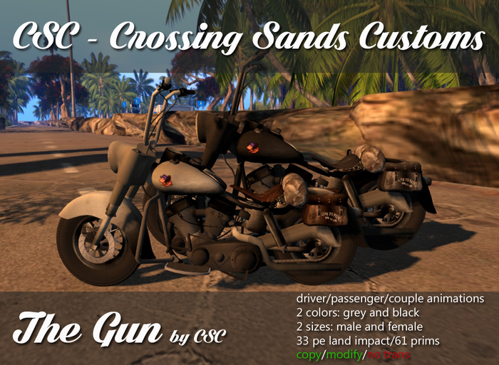 CSC - The Gun Grey & Black