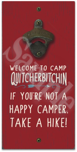 SIGN - Happy Camper