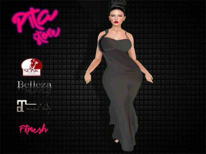 ::PITA:: Artemisa Dress BLACK