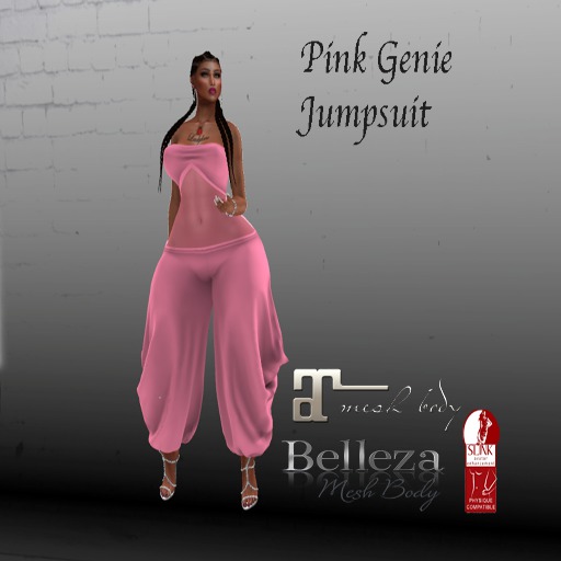 Pink Genie Jumpsuit
