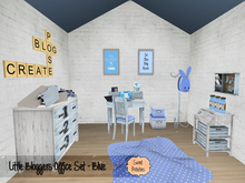 < SP > Little Bloggers Office Set - Blue