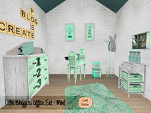 < SP > Little Bloggers Office Set - Mint