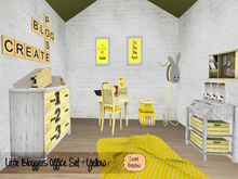 < SP > Little Bloggers Office Set - Yellow