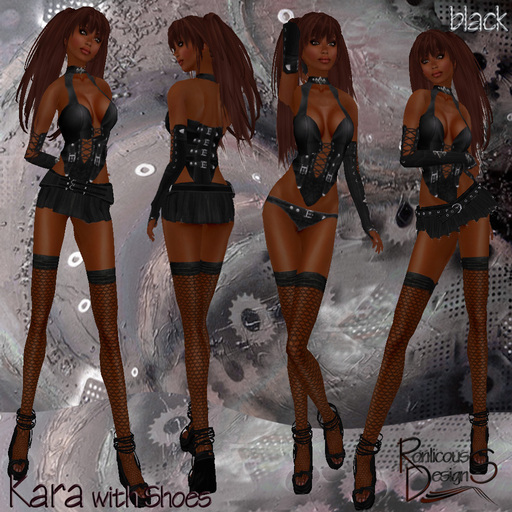 Kara black - Ronjas RDesignS Collection by Ronja Pera (Retail Box) - SPECIAL OFFER