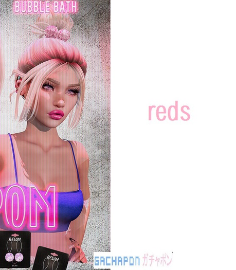 #Besom~ Bubble Bath *Reds* #19