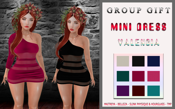 GIFT!!!KAMELOT # Mini Dress Valencia # FULL PACK