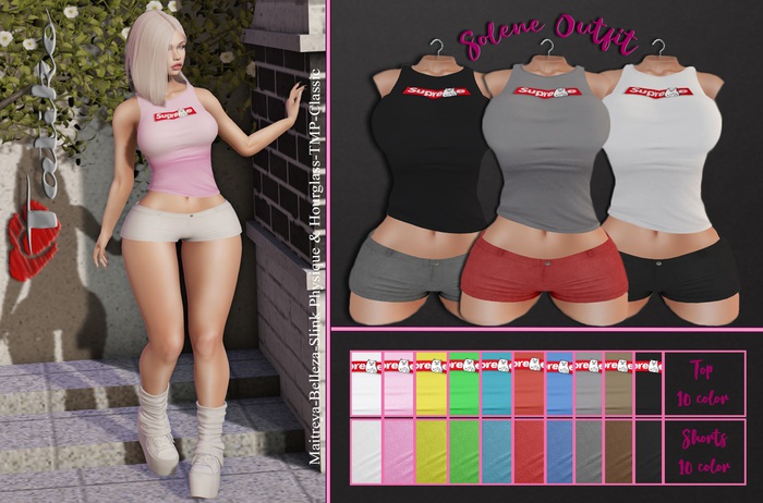 Tatiko - Solene Outfit 10x10 Color HUD