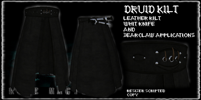 Druid Fantasy Kilt