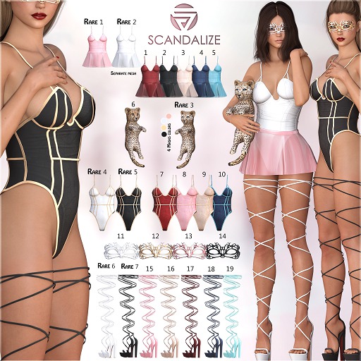 Scandalize.SEDUCTION.Heels Pink. Maitreya