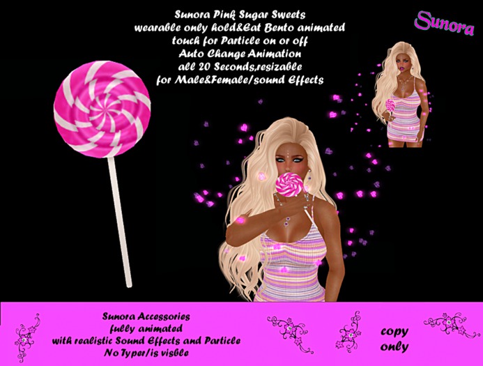 Sunora Pink Sugar Sweets