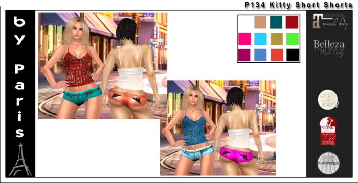 Kitty Short Shorts DEMO