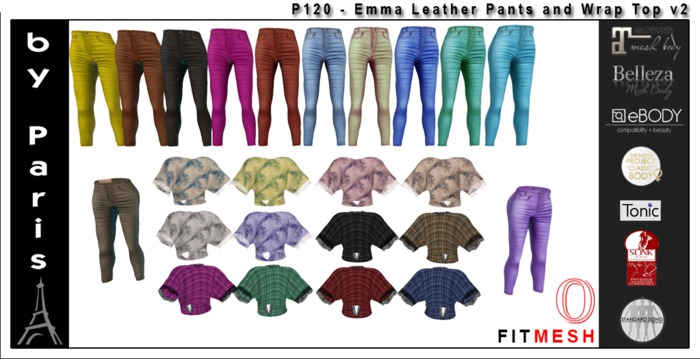 Emma Pants and Wrap Top Set v2 - Maitreya Belleza Slink TMP Tonic Ocacin DEMO