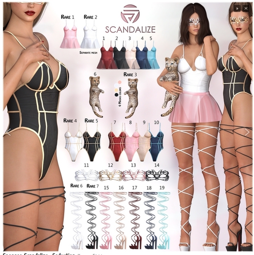 Scandalize.SEDUCTION.Body Red. Freya