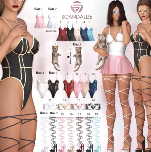 Scandalize.SEDUCTION.Heels Red. Maitreya