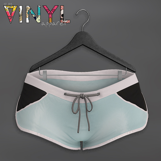 Vinyl - Bon Booty Shorts Pak Soft Blue