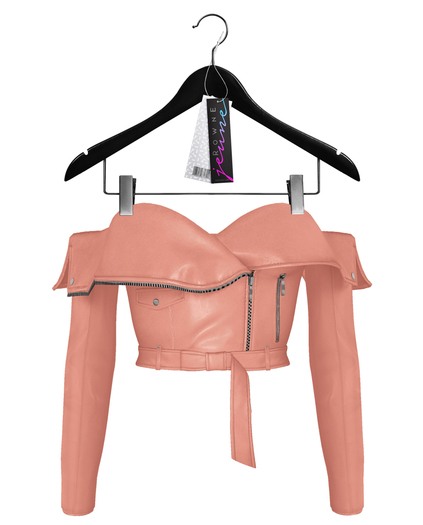 Jeune by Rowne.Fraser Moto Jacket - Pink