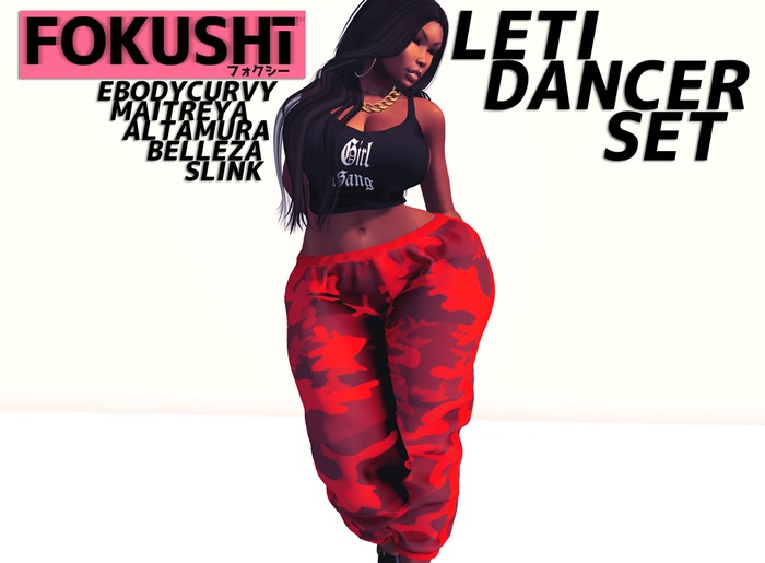 [Fokushi] Leti Gym Set - Fatpack