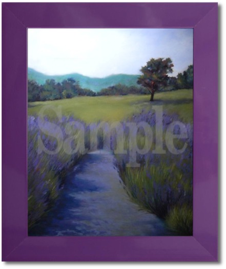 WALL ART - Lavender Path
