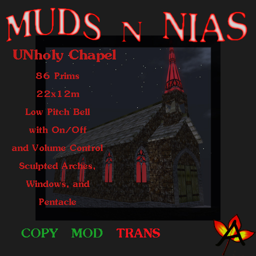 * UNholy Chapel * Evil Church / Vampire / Satan