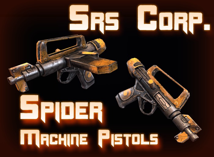 Srs Corp. Spider Machinepistols