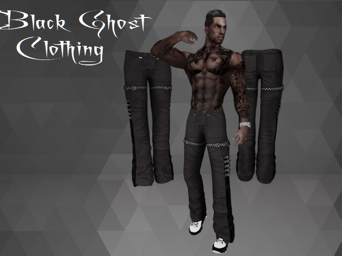  BG Skull & Belts Pant