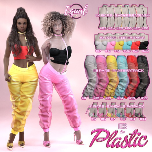 EQUAL - Life in Plastic - Top [Mait.] - TEAL - #20