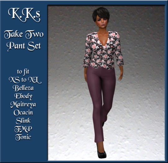 KK's Take Two Jacket and Pants - Dusty Rose