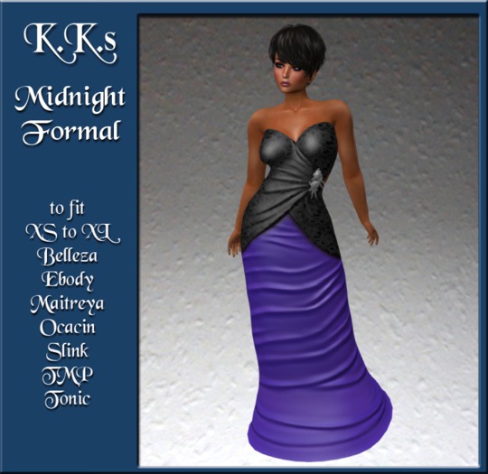 KK's Mesh Midnight - Purple