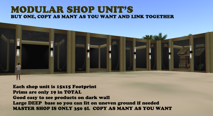 Modular Shop Units (Boxed)
