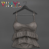 Vinyl - Xayalith TIered Cami Pak Grey