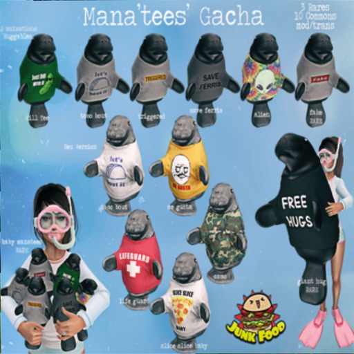 Junk Food - Fake Manatee (Hold) RARE