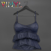 Vinyl - Xayalith TIered Cami Pak Navy